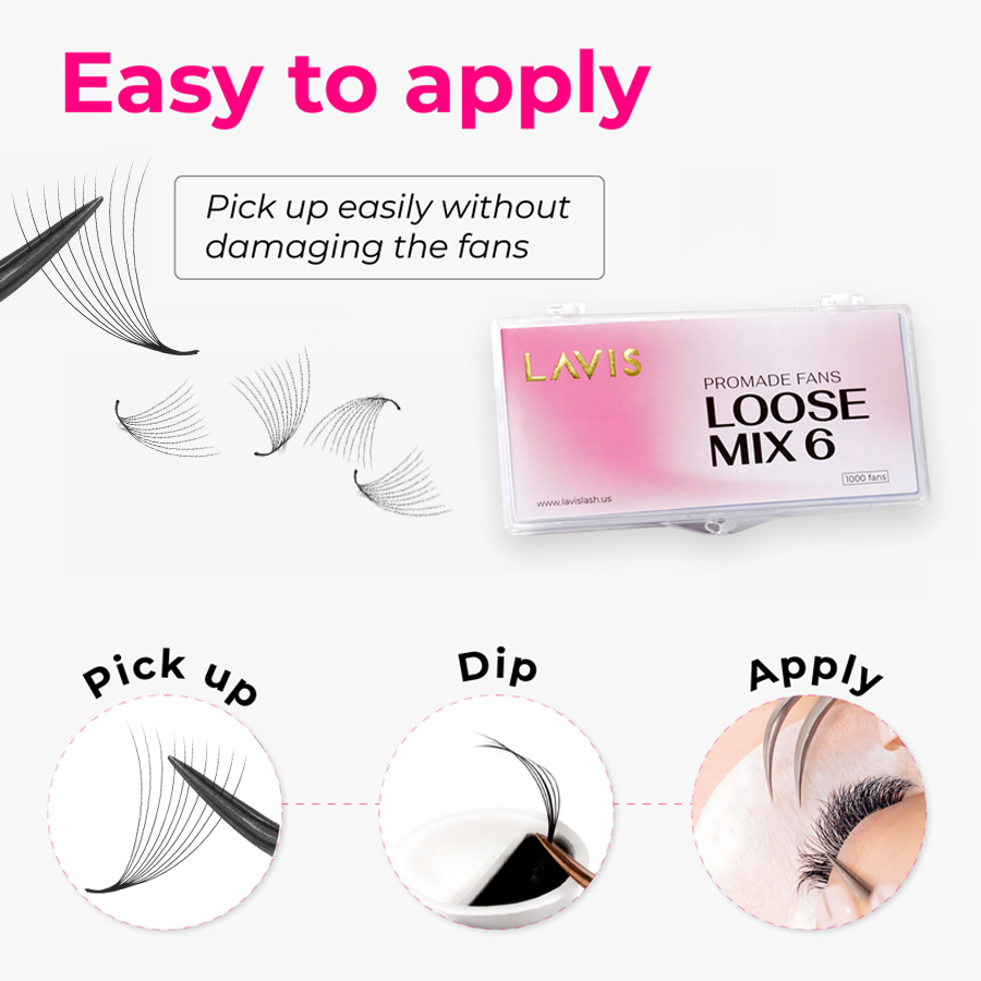 10D Mix 6in1 Promade Loose 1000 Fans