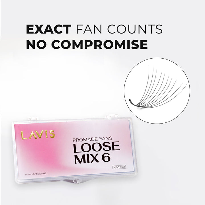 10D Mix 6in1 Promade Loose 1000 Fans
