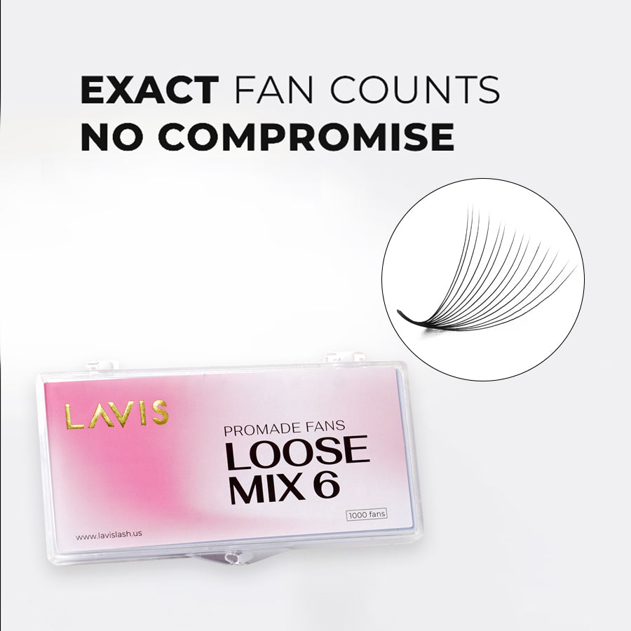 14D Mix 6in1 Promade Loose 1000 Fans