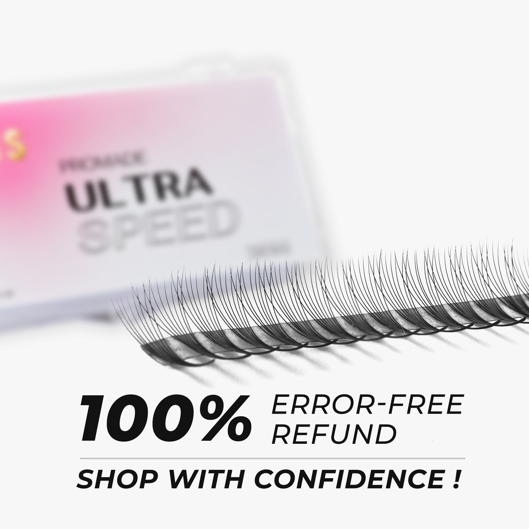 Promade Strip Fans 7D Narrow Ultra-Speed C CC D Curl 500 Fans All Length 8mm-16mm