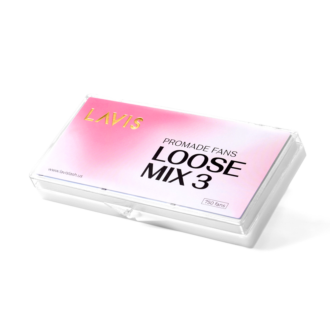 LAVISLASH Box Mix3 Lenghts in1 Promade Fans 5D 750fans