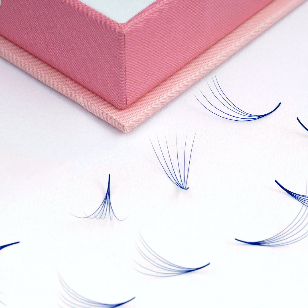 LAVISLASH 6D Blue Promade Fans Mix 10-15mm (1000 fans)