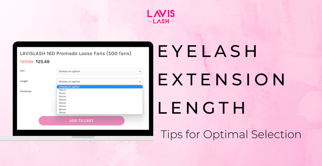 LavisLash- eyelash extensions- Lash- Eyelash length-tips for lashing