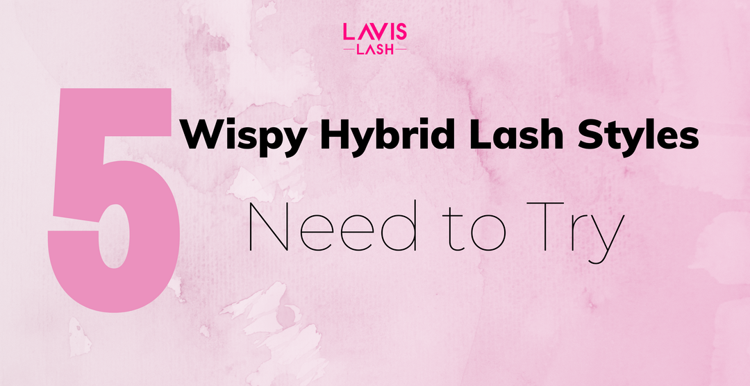 LavisLash-eyelash extensions- Wispy lashes- wispy hybrid lashes