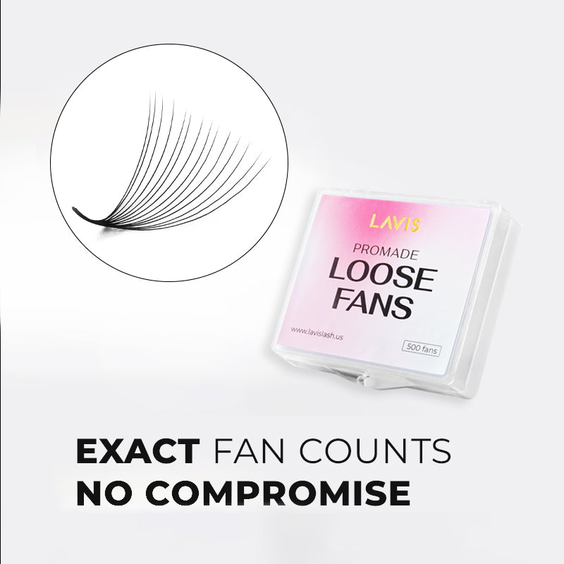 LavisLash Promade Loose 14D 500 Fans