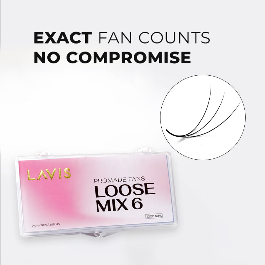 3D Mix 6in1 Promade Loose 1000 Fans