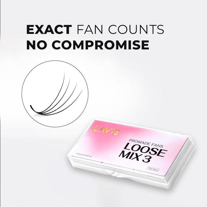 LAVISLASH Box Mix3 Lenghts in1 Promade Fans 4D 750fans