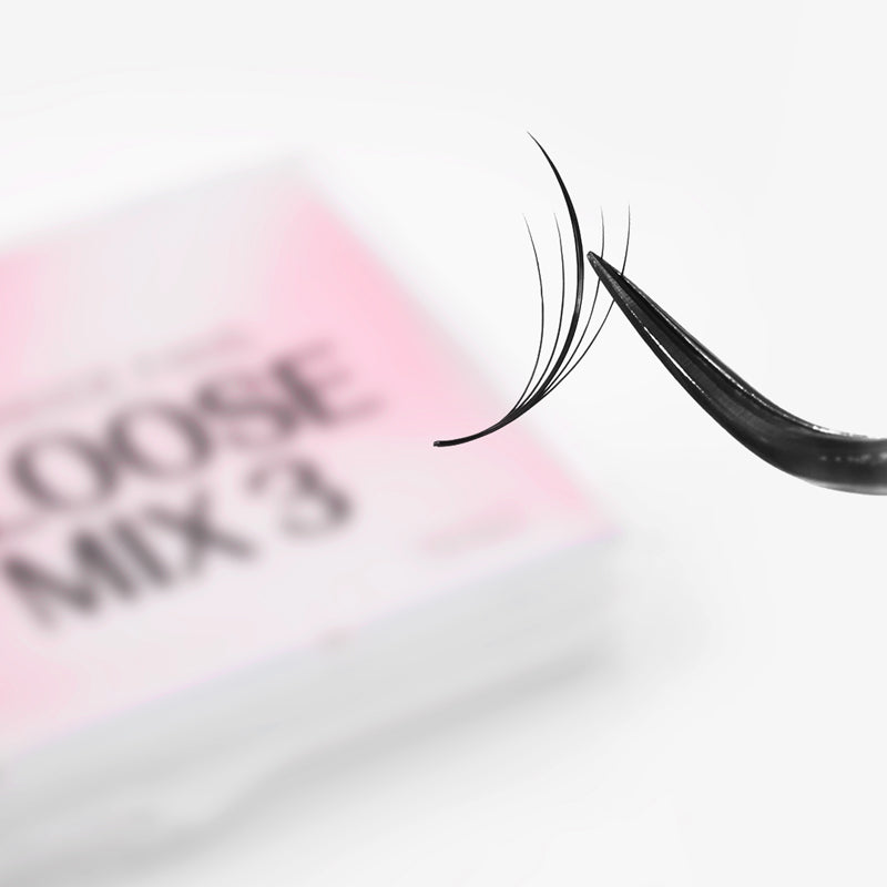 5D Loose Wispy Mix 3IN1 LAVISLASH 750 FANS 0.07 | C CC D Curl | 8-16mm | Promade Fans Natural Eyelashes Extensions Handmade Lashes Mink Lashes Fluffy Eyelash Cluster Lavislash