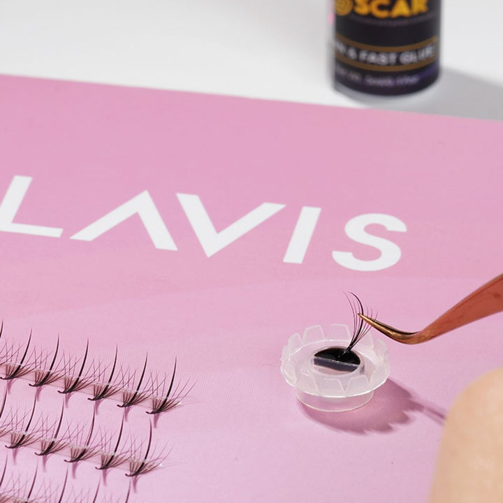 Oscar Eyelashes Glue for Professional - Black Adhesive (Bulk of 2)