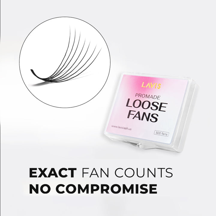 LavisLash Promade Loose 7D 500 Fans