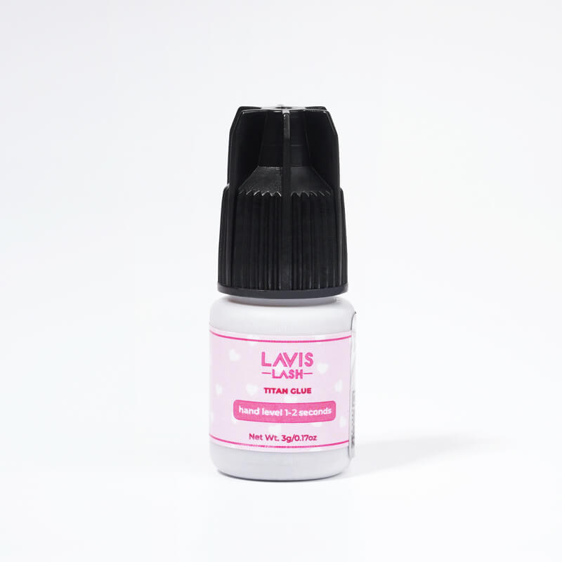 LAVISLASH TITAN GLUE | Free Gift | 3ml | Drying Time 1-2 seconds | Black | Strength: Approximately 6 To 7 Weeks