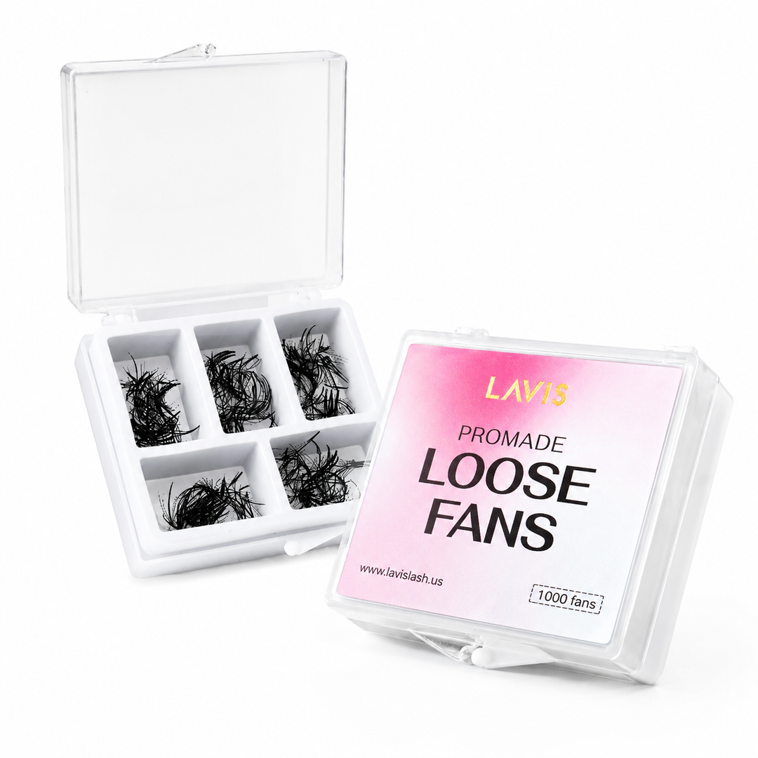 LavisLash Promade Loose 6D 1000 Fans C CC D Curl Size 8-16mm