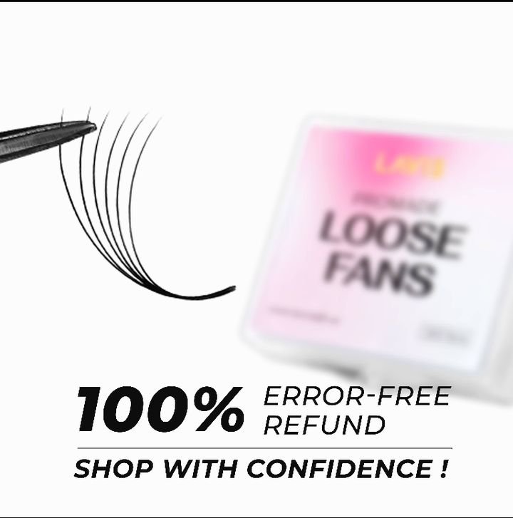 LavisLash Promade Loose 6D 1000 Fans C CC D Curl Size 8-16mm